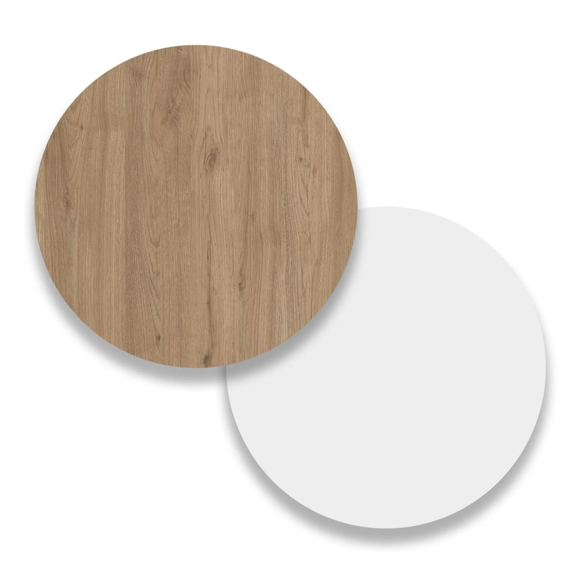 Gangbord|Avlastningsbord-Nilena Konsoll 160x74,3x44,5 cm Eik og hvit