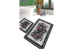 Baderomsmatte|Baderomsmatte-Nilofar Baderomsmatte 60x100 cm Rektangulær Flerfärgad