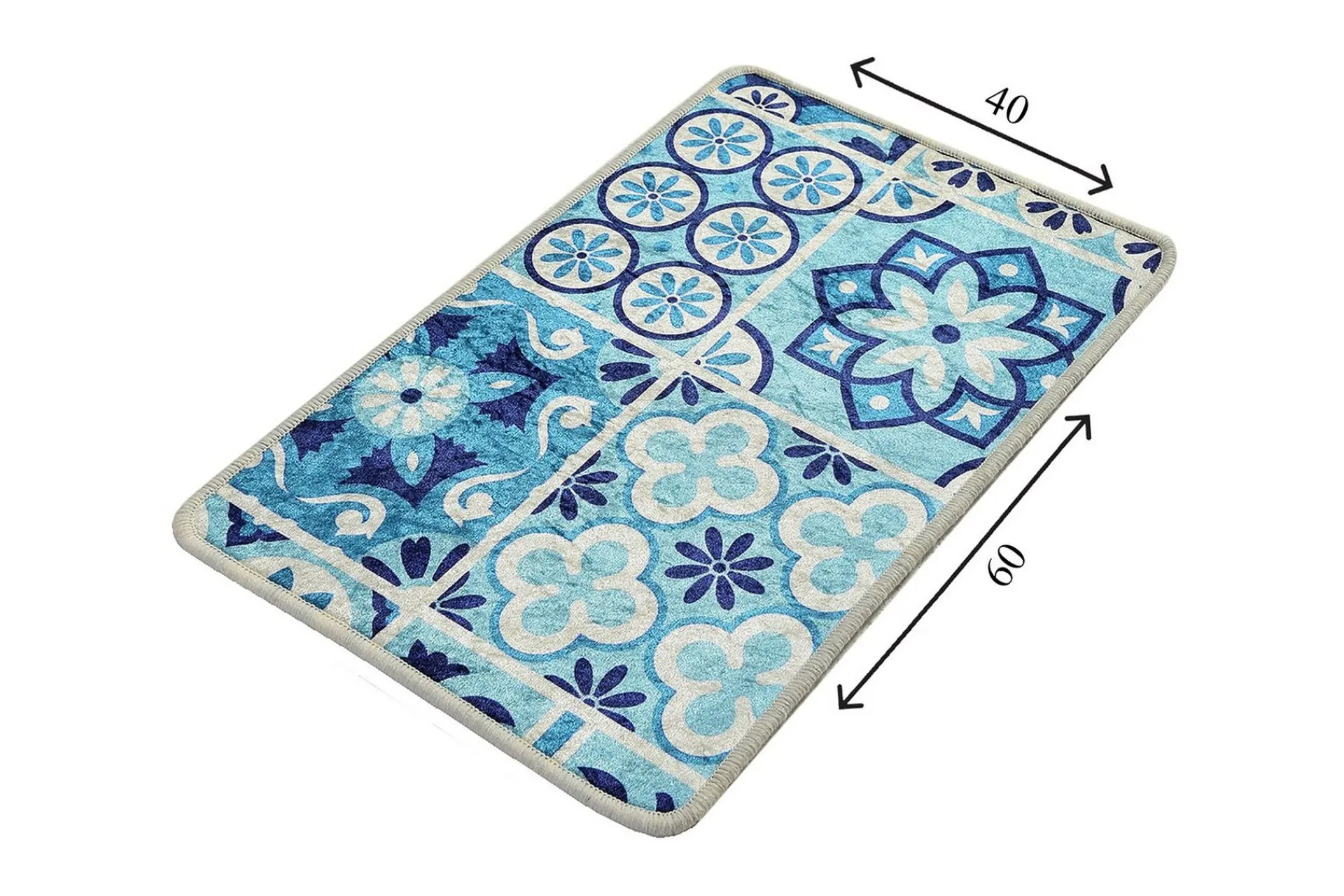 Baderomsmatte|Baderomsmatte-Niyanna Badematte Flerfärgad