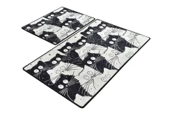 Baderomsmatte|Baderomsmatte-Niyanna Badematte 2-pk Flerfärgad