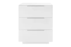 Scandinavian Choice Nola Nattbord 50 cm med Oppbevaring 3 Skuffer