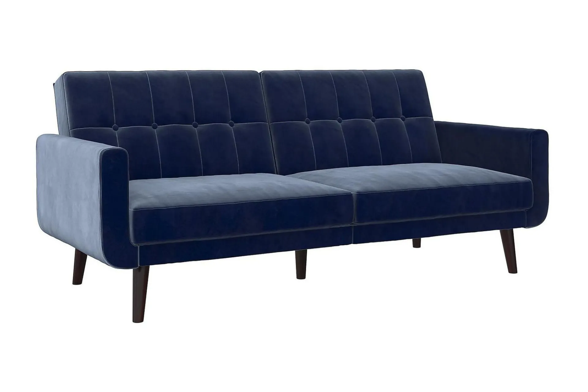 Dorel Home Nola 3-seters Sovesofa Fløyel/
