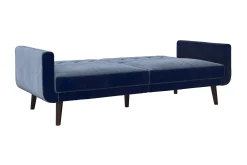 Dorel Home Nola 3-seters Sovesofa Fløyel/