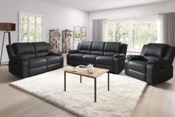 Comfort Living Norbo Skjønn Recliner Lenestol Kinolenestol - Fällbar lenestol i kunstskinn - Hvilelenestol