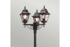 Stolpelykt & Portlykt-Norfolk Elstead Lighting Utendørs Lampe Svart