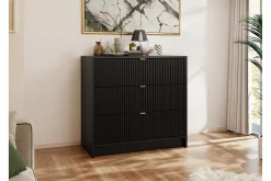 Oppbevaringsskap|Skap-Novaj Highboard Svart