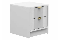 Gangbord|Avlastningsbord-Novaj Sengbord 35 cm Hvit