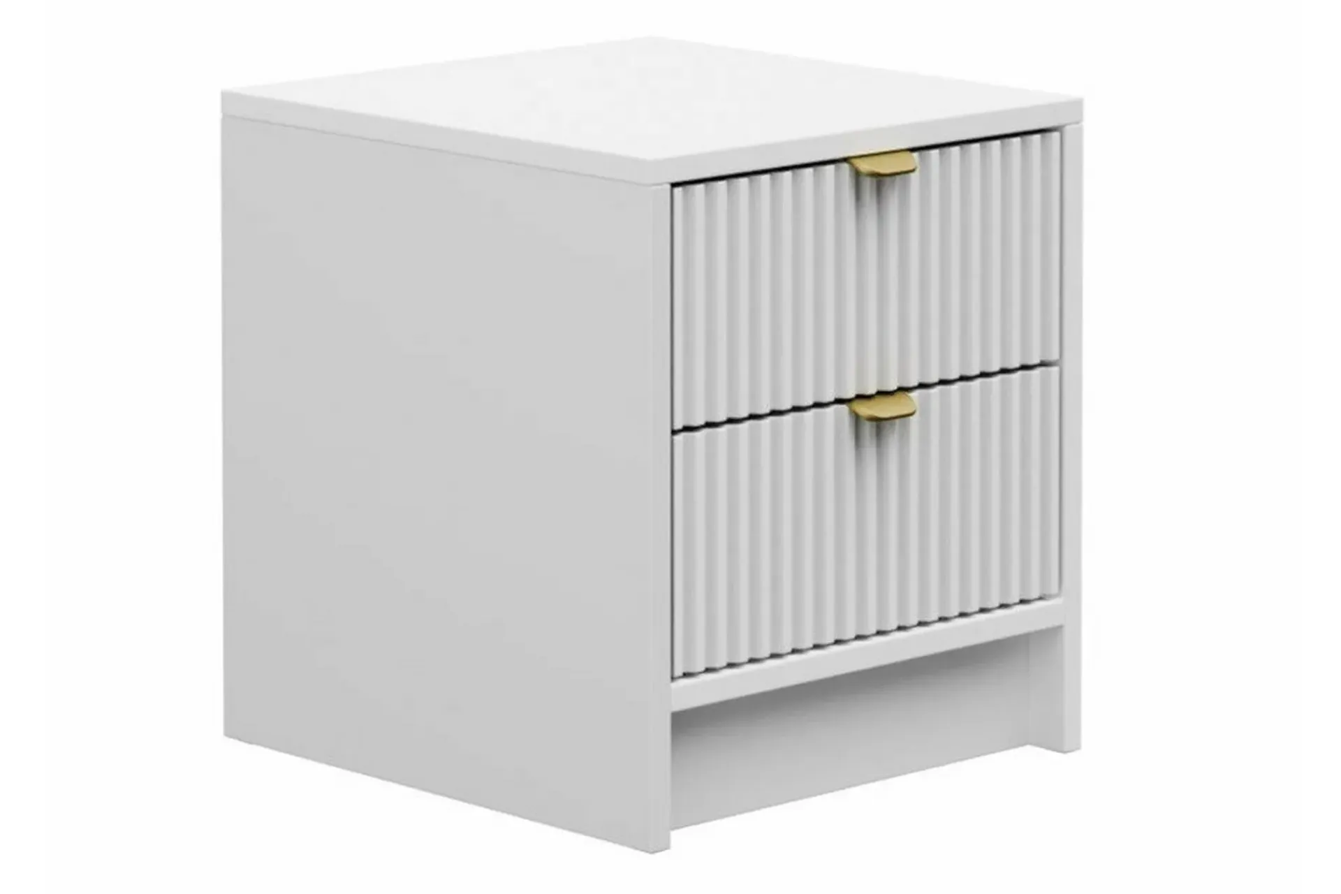 Gangbord|Avlastningsbord-Novaj Sengbord 35 cm Hvit