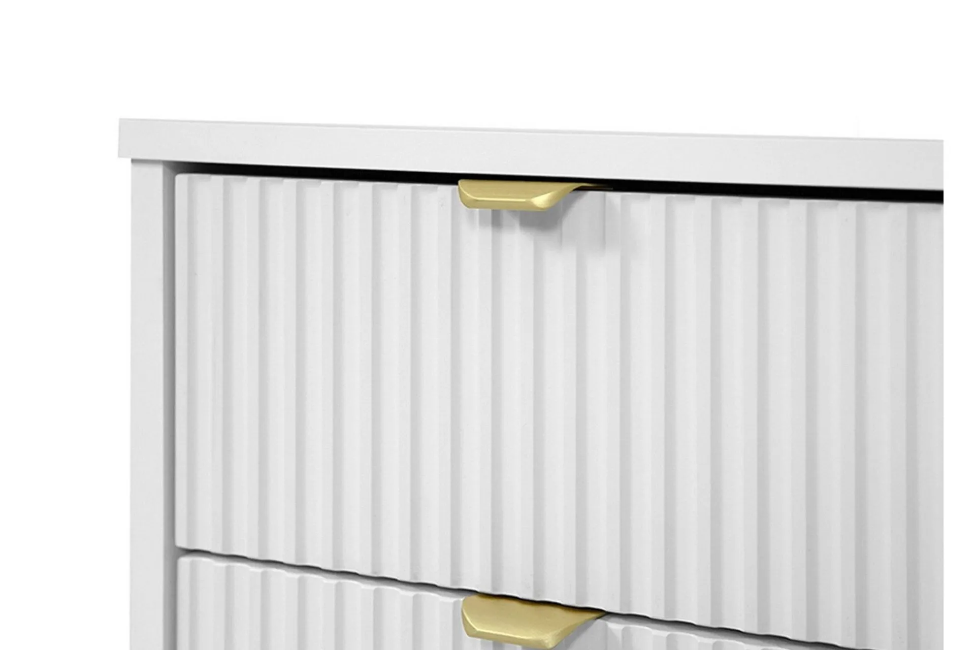 Sminkebord & Toalettbord-Novaj Sminkebord med oppbevaring 55 cm dyp 120 cm bred Hvit