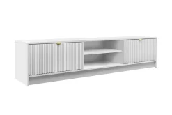 Tv-Benk & Mediabenk-Novaj TV-skap 180 cm Hvit