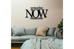 Skilt-Now Veggdekor Svart