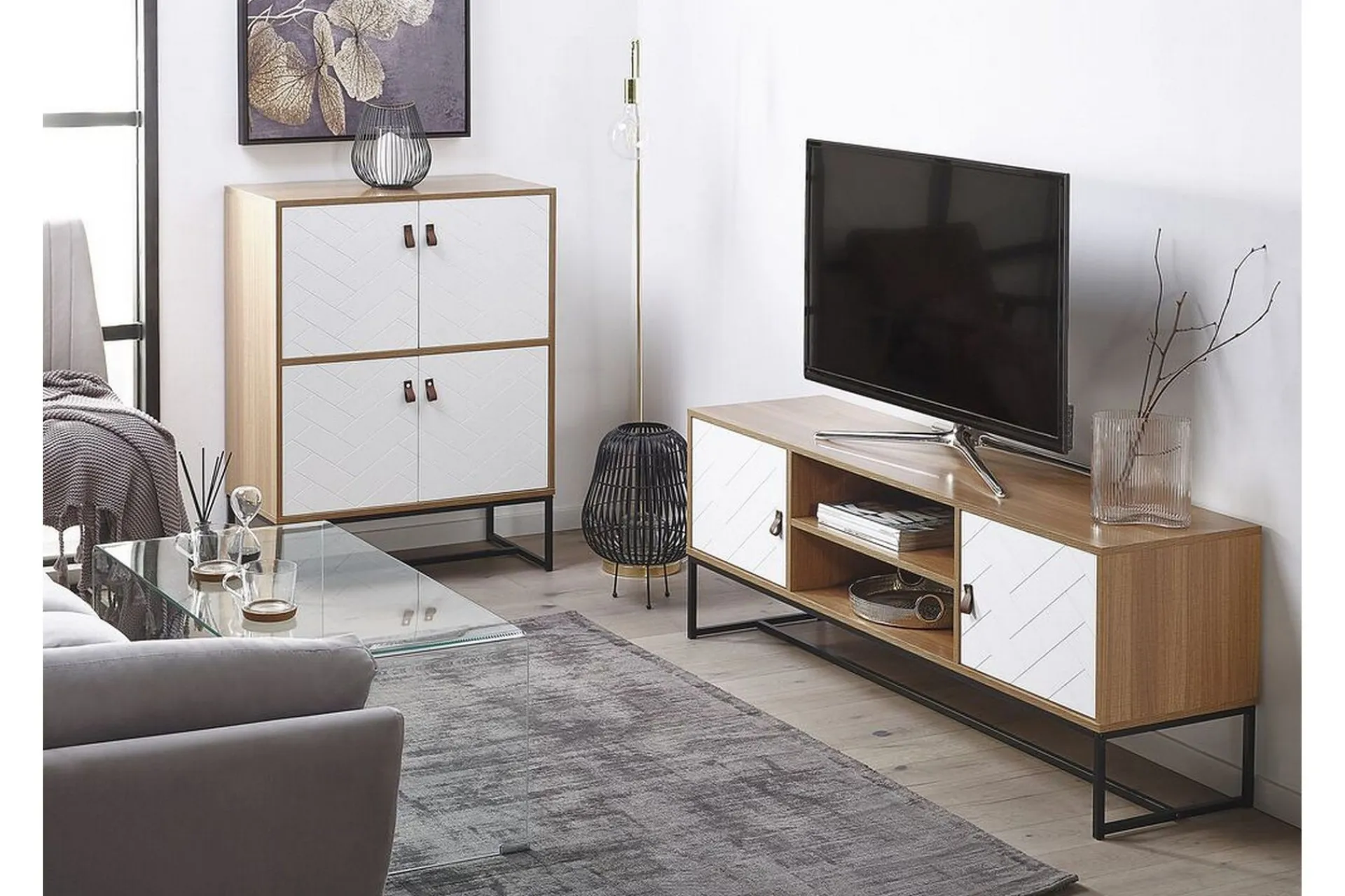 Sideboard & Skjenker-Nueva skjenk 76x39 cm Hvit