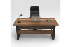 Kontorbord-Numandro Skrivebord 180 cm Teak