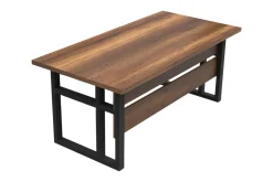 Kontorbord-Numandro Skrivebord 180 cm Teak