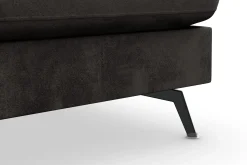 Scandinavian Choice Ocean Lyx 5-seters Høyrevendt L-formet Sjeselongsofa i Fløyel
