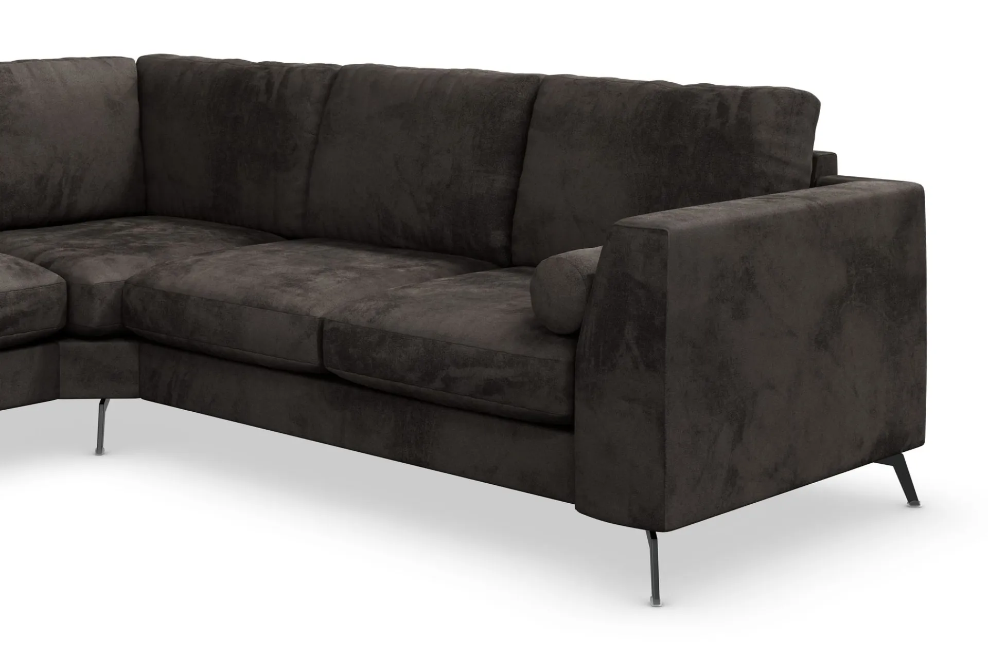 Scandinavian Choice Ocean Lyx 5-seters Vendbar L-formet Hjørnesofa i Fløyel