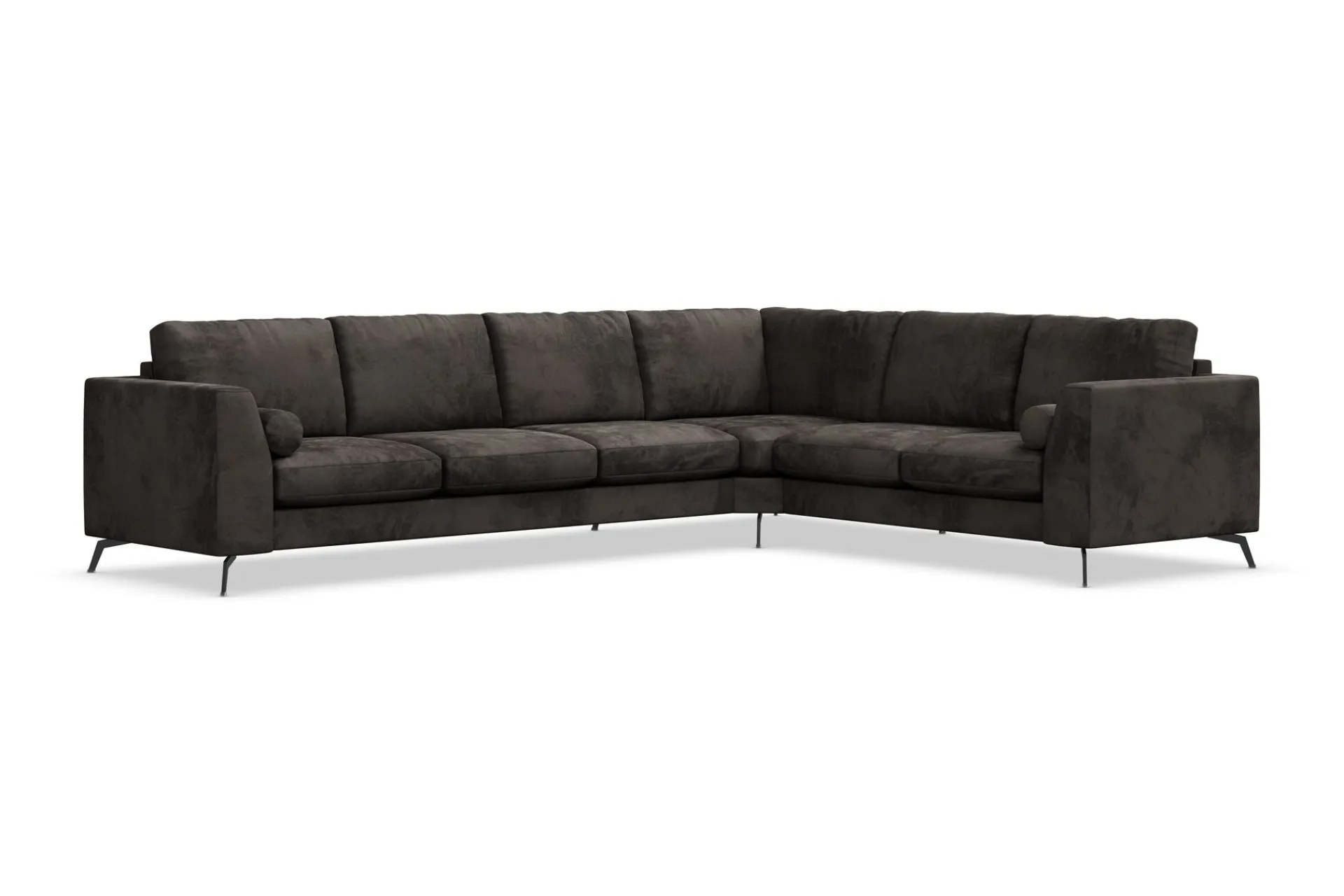 Scandinavian Choice Ocean Lyx 5-seters Vendbar L-formet Hjørnesofa i Fløyel