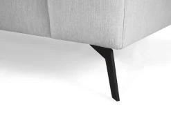 Scandinavian Choice Ocean Lyx 6-seters Venstrevendt U-formet Sofa med Divan og Sjeselong + Fotskammel i Stoff