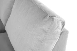 Scandinavian Choice Ocean Lyx 6-seters Venstrevendt U-formet Sofa med Divan og Sjeselong + Fotskammel i Stoff