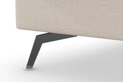 Scandinavian Choice Sofa Med Sjeselong-Ocean Lyx 4-seters Venstrevendt L-formet Sjeselongsofa i Stoff Beige