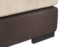 Scandinavian Choice Ocean 5-seters Høyrevendt U-formet Large Sofa med Divan og Sjeselong i Manchester