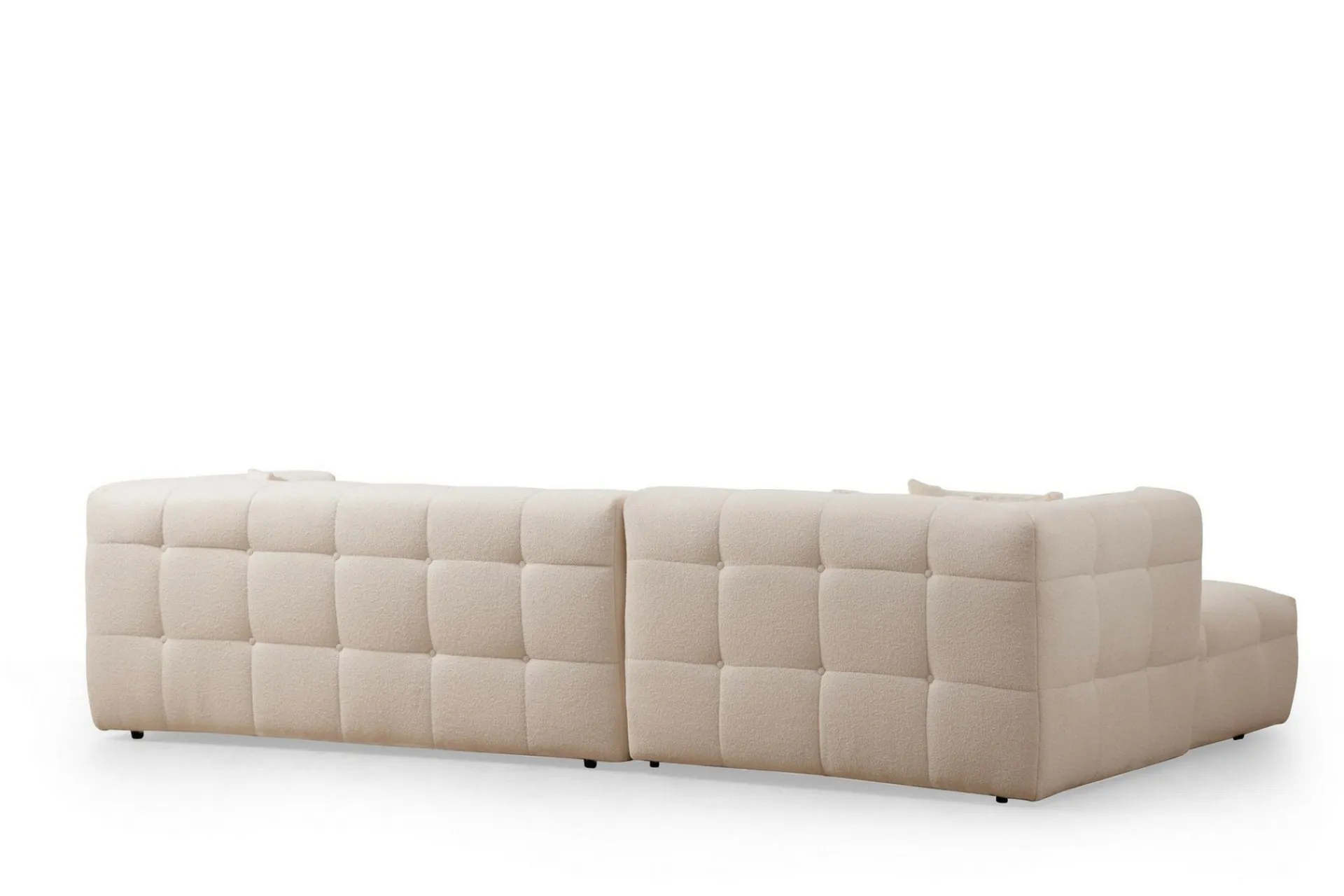 Sofa Med Sjeselong-Octavian Sofa med Sjeselong 5-seter Beige