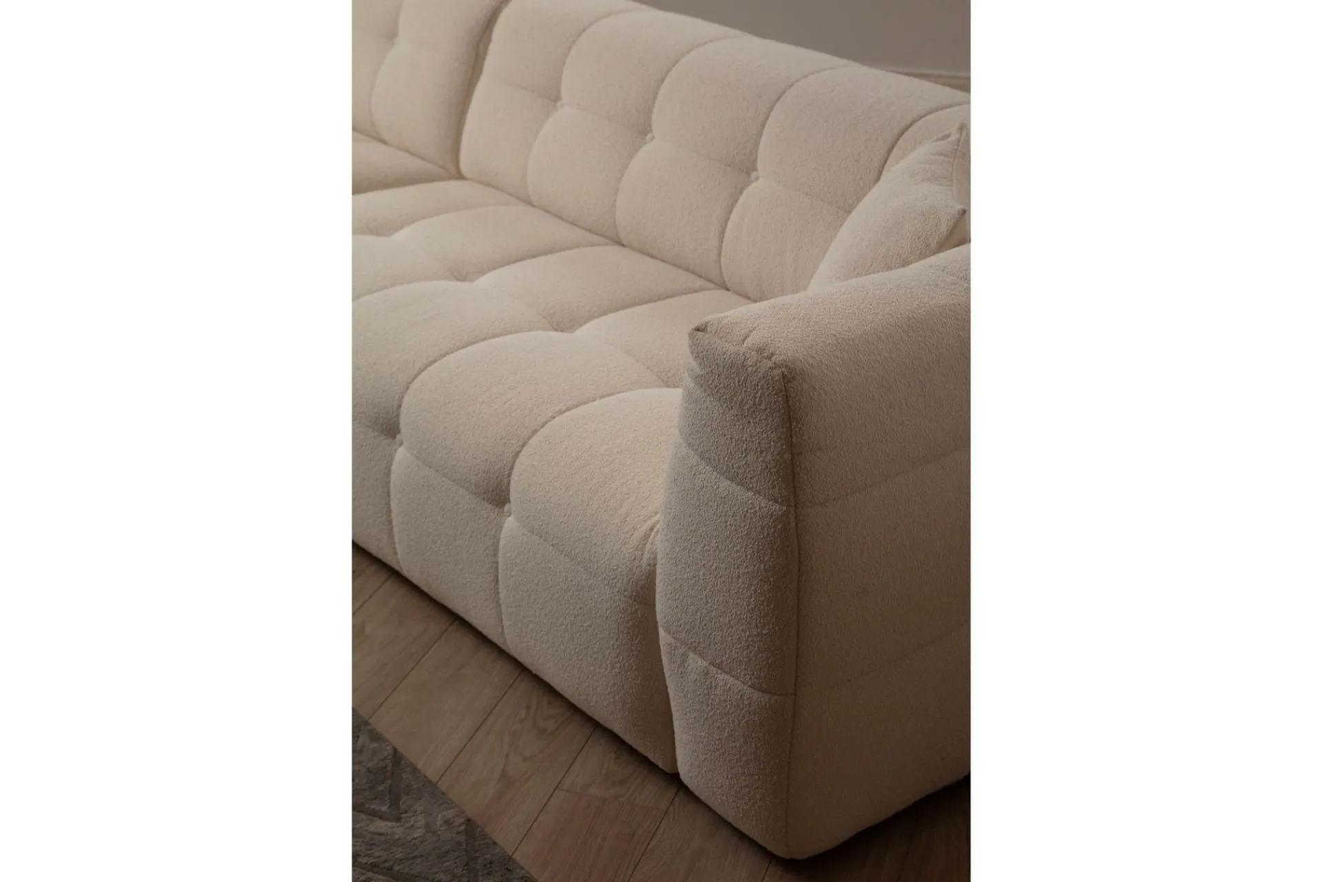 Sofa Med Sjeselong-Octavian Sofa med Sjeselong 5-seter Beige