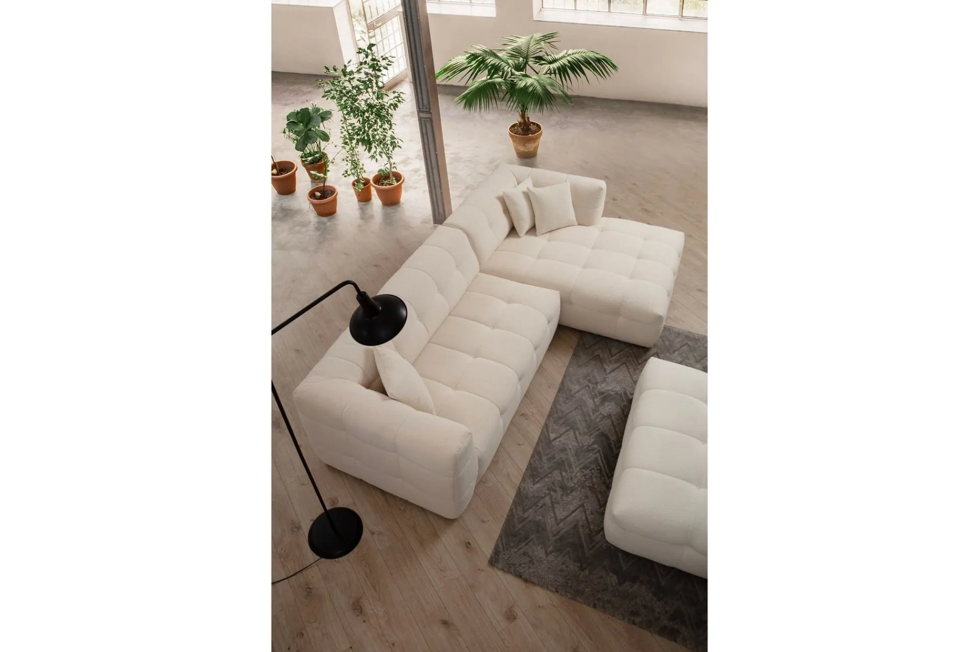 Octavian Sofa med Sjeselong 5-seter