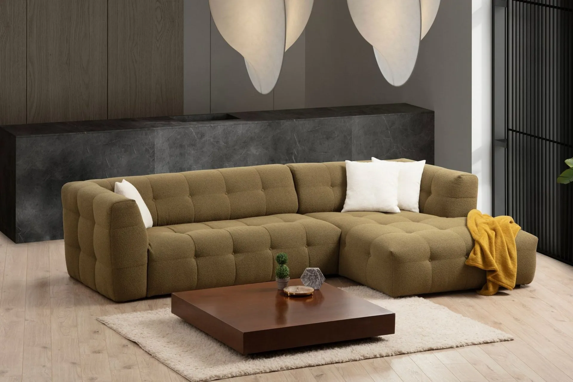 Octavian Sofa med Sjeselong 5-seter