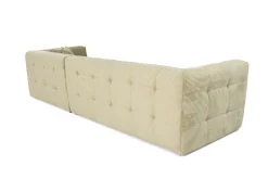 Sofa Med Sjeselong-Octavian Sofa med Sjeselong 3-seter Grønn
