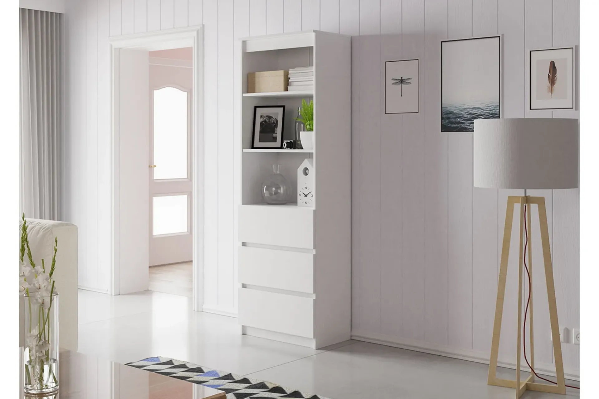 Office Hylle 60x35x180 cm
