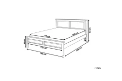 Bedly Olivet Dobbeltseng 140 | 200 cm