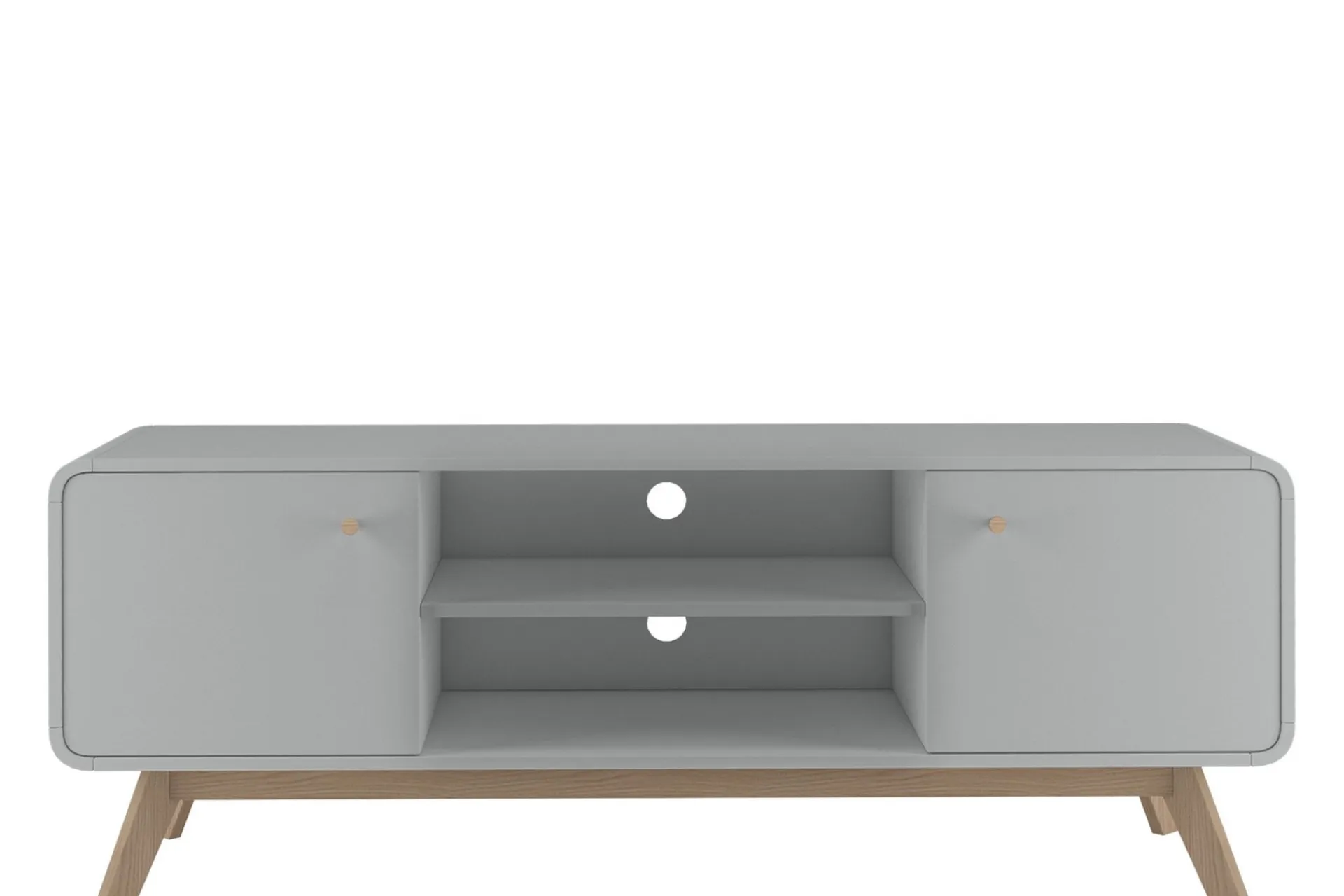 Tv-Benk & Mediabenk-Olivet Tv-benk 140 cm Grey