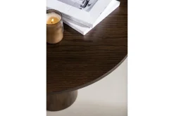 Venture Home Sofabord-Olivia Sofabord 80 cm Rundt Brun