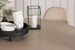 Venture Home Olivia Spisegruppe 110 cm Rund med 4 Polar Stoler