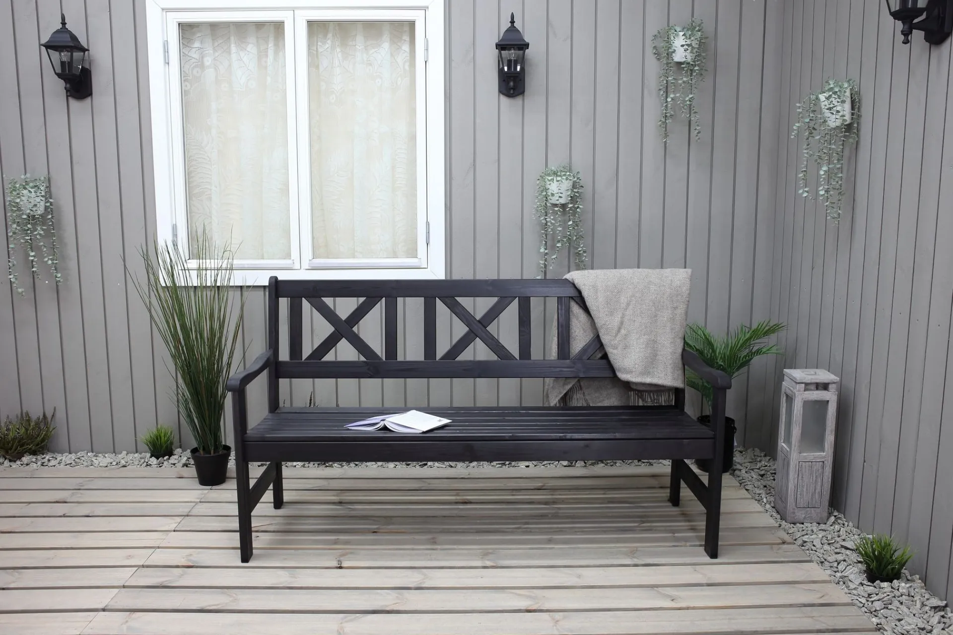 Lounge Sofa|Lounge Sofa-Olivo 3-seter Sofa Kaffesvart