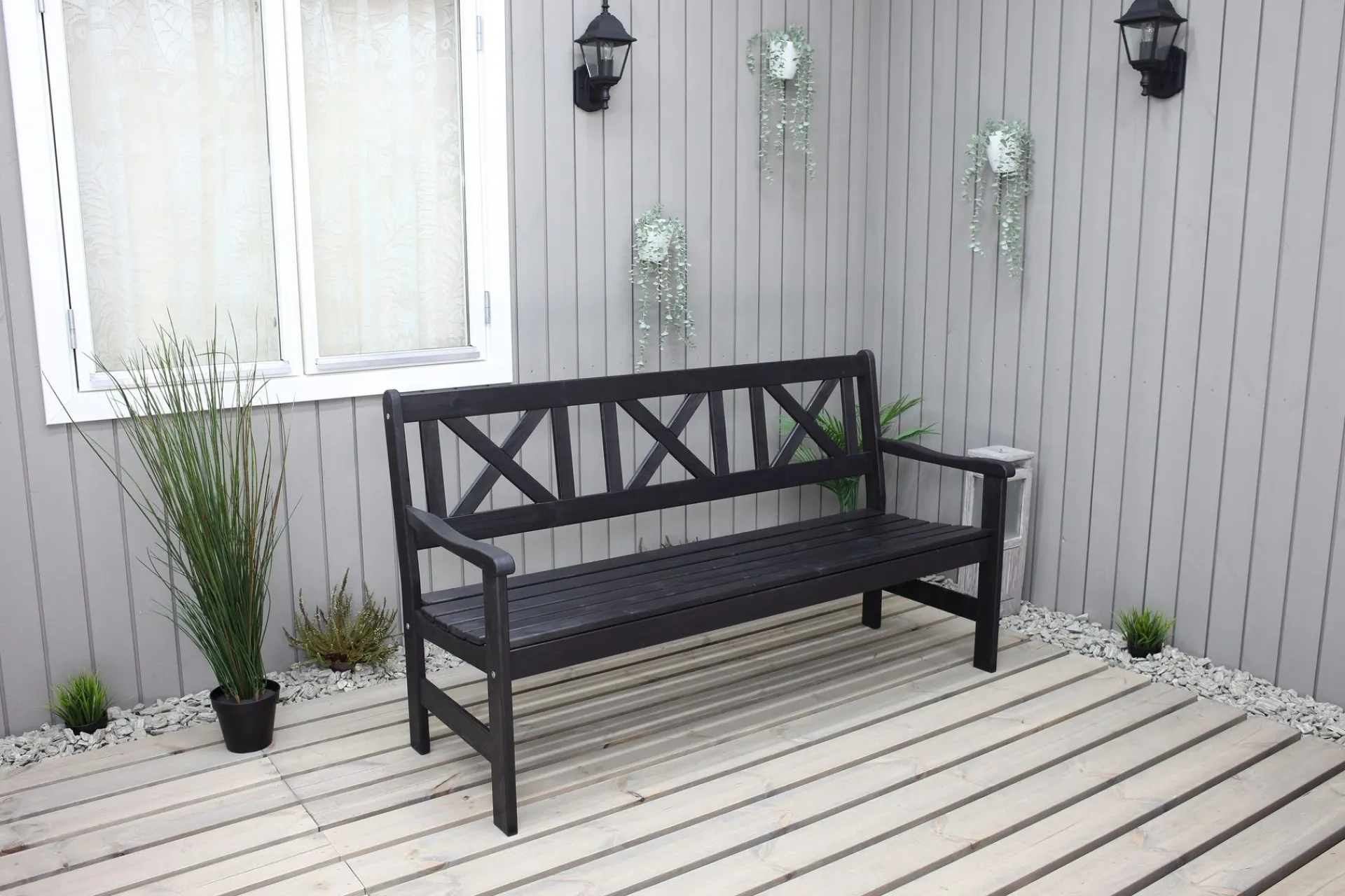 Lounge Sofa|Lounge Sofa-Olivo 3-seter Sofa Kaffesvart