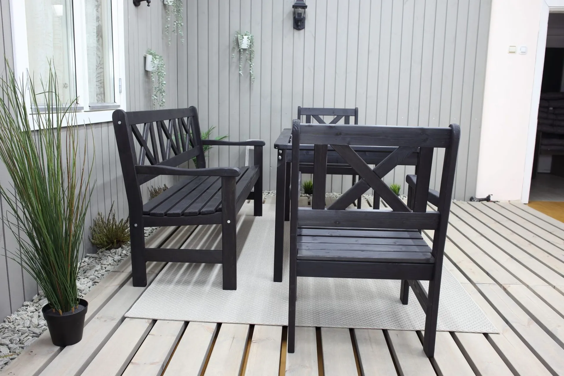 Lounge Sofa|Lounge Sofa-Olivo 3-seter Sofa Kaffesvart