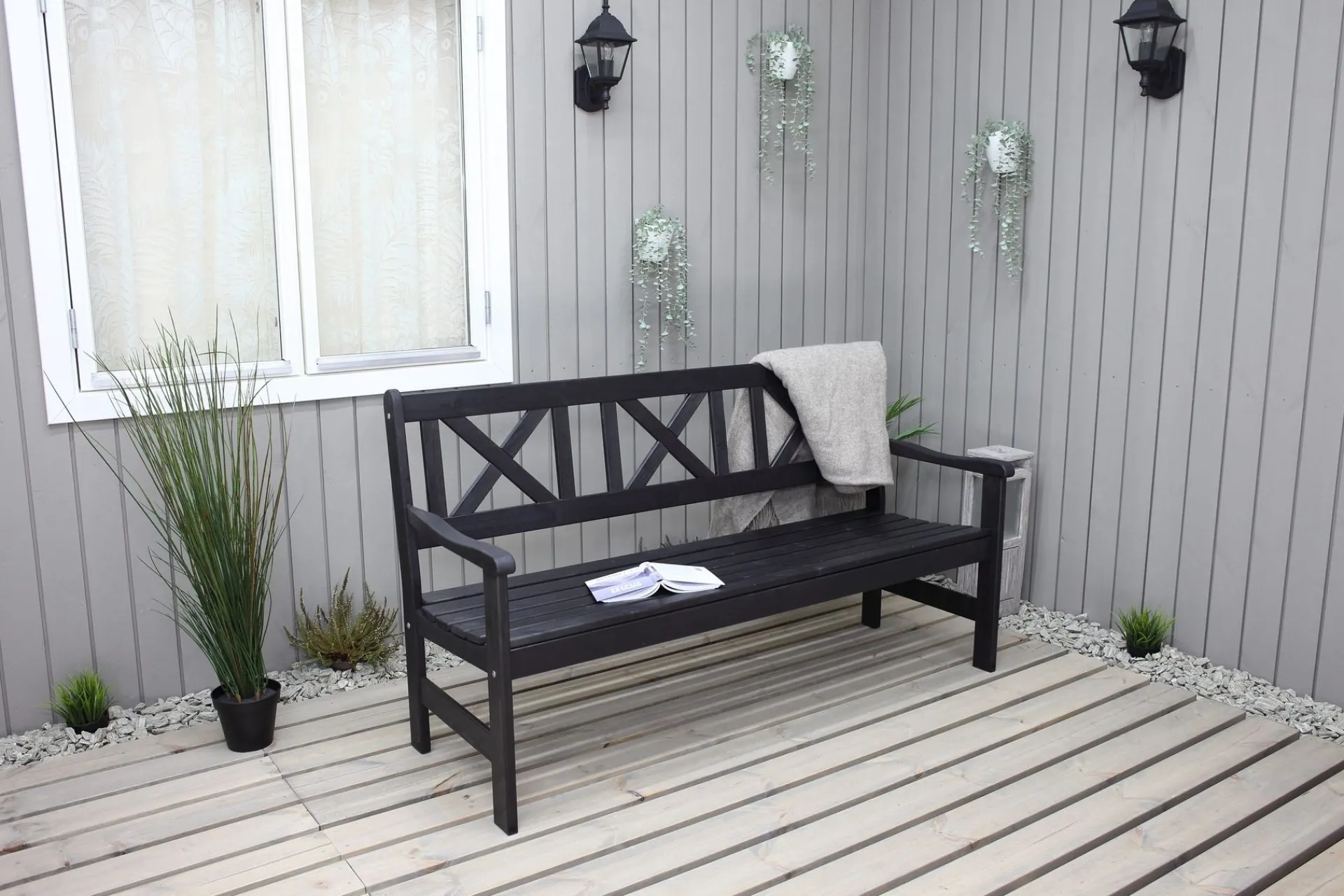 Lounge Sofa|Lounge Sofa-Olivo 3-seter Sofa Kaffesvart