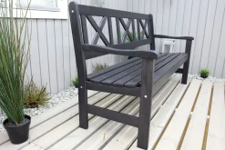 Lounge Sofa|Lounge Sofa-Olivo 3-seter Sofa Kaffesvart
