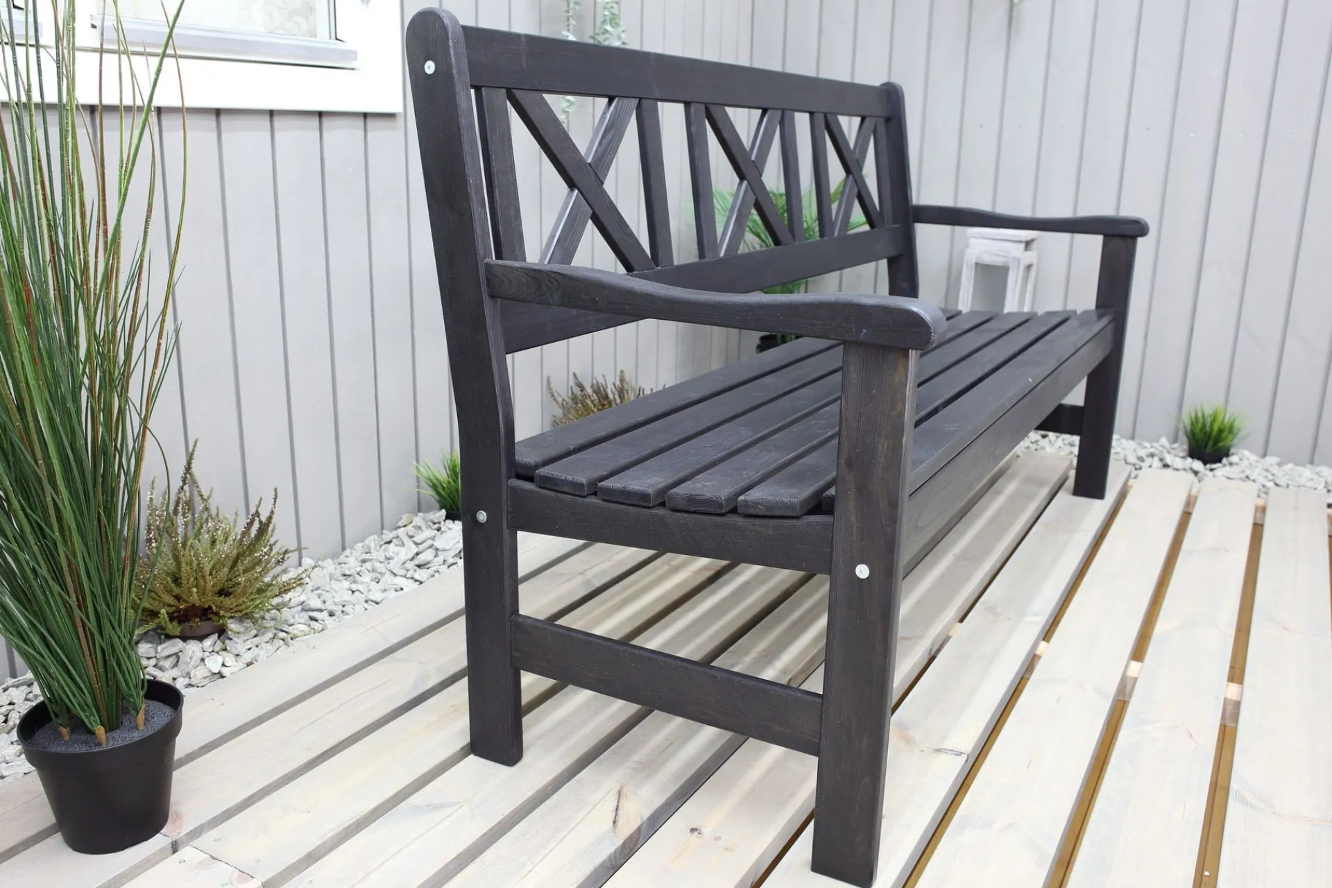 Lounge Sofa|Lounge Sofa-Olivo 3-seter Sofa Kaffesvart