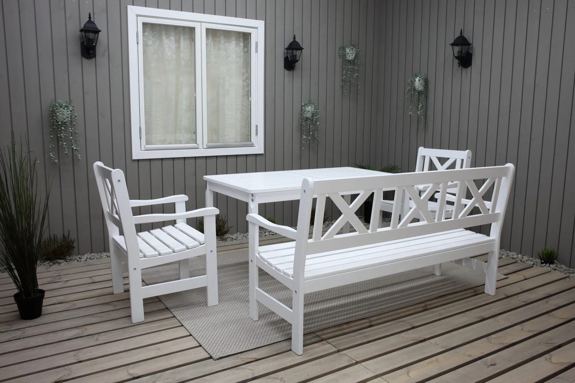 Comfort Garden Spisegrupper Hage-Olivo Spisegruppe Hvit