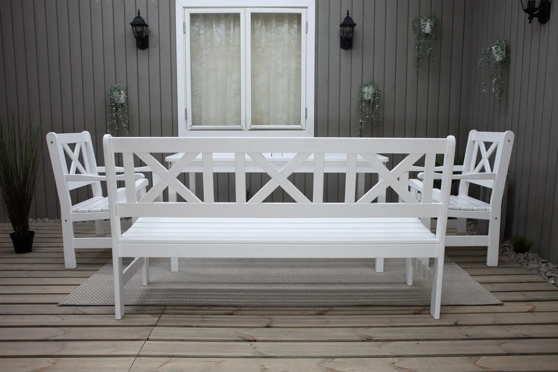 Comfort Garden Spisegrupper Hage-Olivo Spisegruppe Hvit