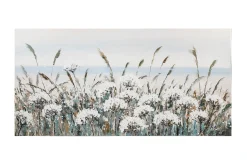 Oljemaleri Hvite Engblomster