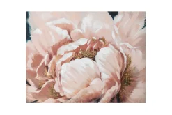 Oljemaling-Oljemaling 75x100 cm Rosa blomster Lyserød