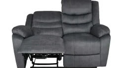 Olvani 2-seters reclinersofa i stoff, elektrisk