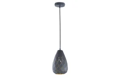 Trio Lighting Kjøkkenlampe-Onyx Pendellampe E27 antrasitt / gull Gull,Antracit