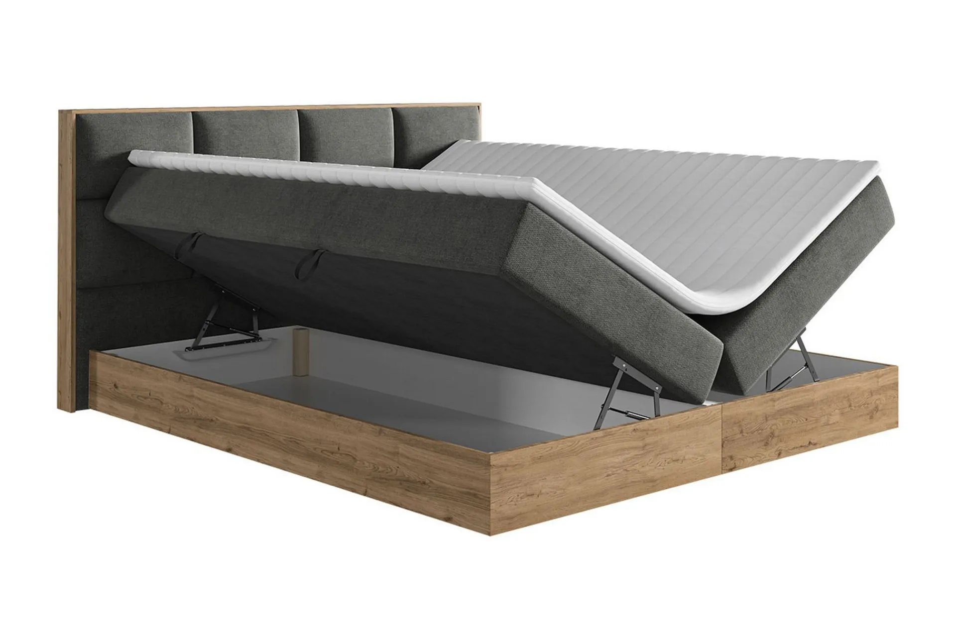 Kontinentalsenger|Seng Med Oppbevaring-Oppbevaringsseng EUPHORIA 140x200 Belle 2