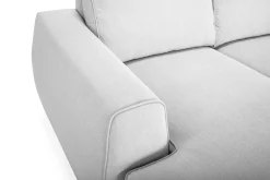 Scandinavian Choice Optus Lyx 4-seters Høyrevendt U-formet Sofa med Divan og Sjeselong i Stoff