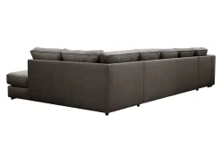 Scandinavian Choice U-Sofa-Optus 6-seters U-sofa med divan og sjeselong venstre Mørkegrå